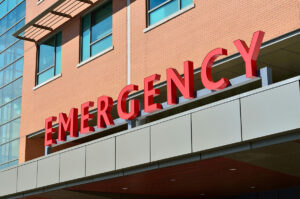 ER sign metaphor for staffing emergency