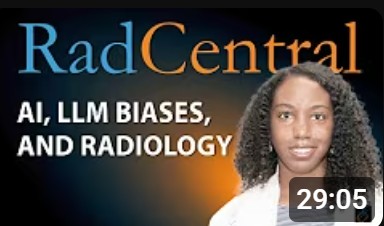 AI, LLM biases, and Radiology with Melissa Davis, MD