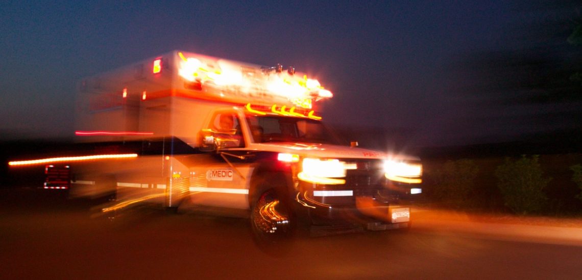 qtq80-28lRwH Ambulance heading to Emergency Room care